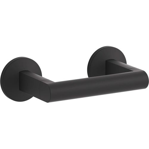  Kohler K-78382-BL Components Toilet Paper Holder, Matte Black