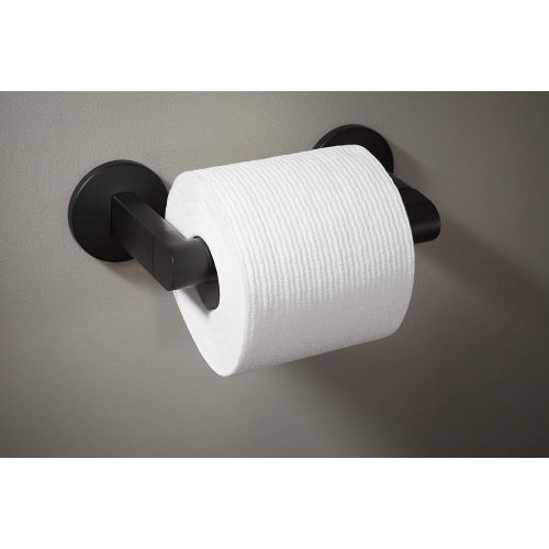  Kohler K-78382-BL Components Toilet Paper Holder, Matte Black