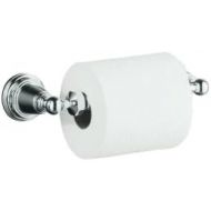 KOHLER K-13114-CP Pinstripe Toilet Paper Holder, Polished Chrome