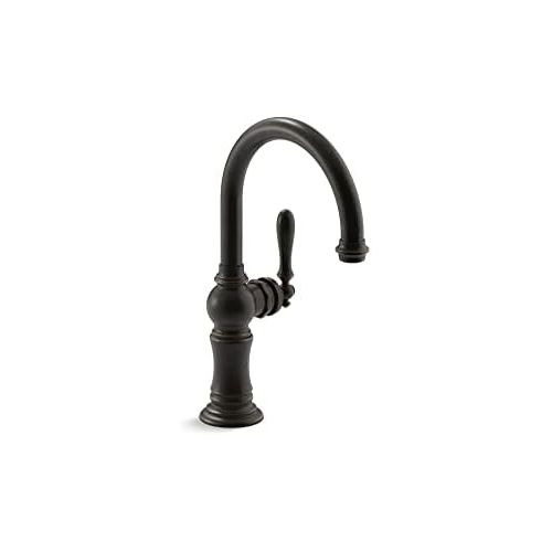  KOHLER K-99264-2BZ Artifacts Single-hole Bar sink Faucet, 13.06 x 4.31 x 7.00 inches, Oil-Rubbed Bronze