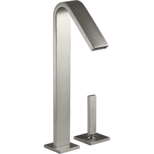  KOHLER K-14660-4-BN 14660-4-BN LOURE Single Control LAV Faucet, 14.38 x 8.00 x 5.25 inches, Vibrant Brushed Nickel