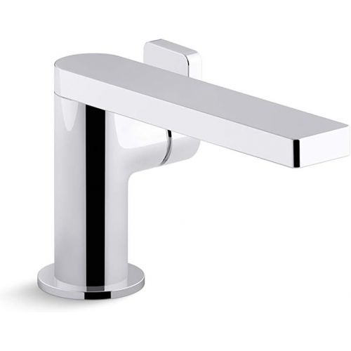  KOHLER Composed K-73167-4-CP Single Handle Single Hole Bathroom Sink Faucet with Metal Drain Assembly in Polished Chrome