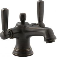 Kohler K1057942BZ Bancroft Monoblock Single-Hole Bathroom Sink Faucet, Oil-Rubbed Bronze