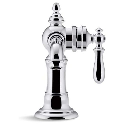  KOHLER K-72762-9M-CP Artifacts Single-handle bathroom sink faucet, Polished Chrome