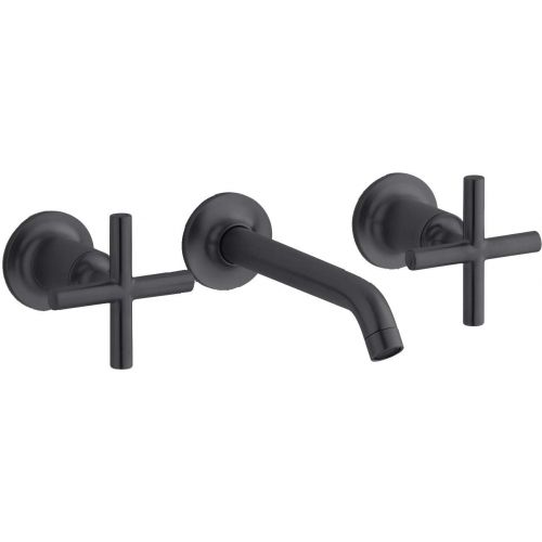  Kohler K-T14413-3-BL Purist Bathroom Sink Faucet Trim, Matte Black