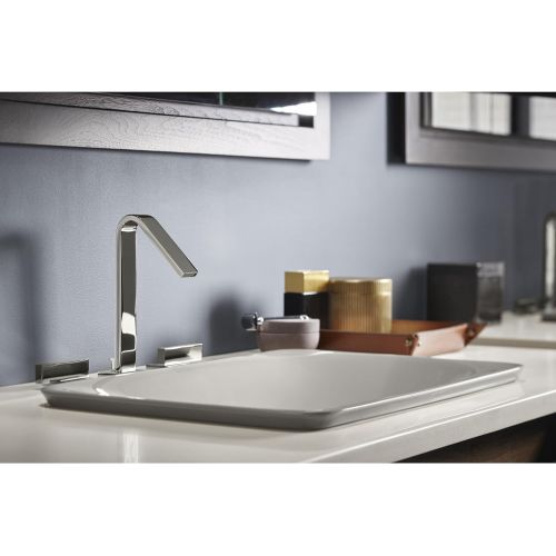  Kohler K-14661-4-CP Loure Bathroom Sink Faucet, One Size, Polished Chrome