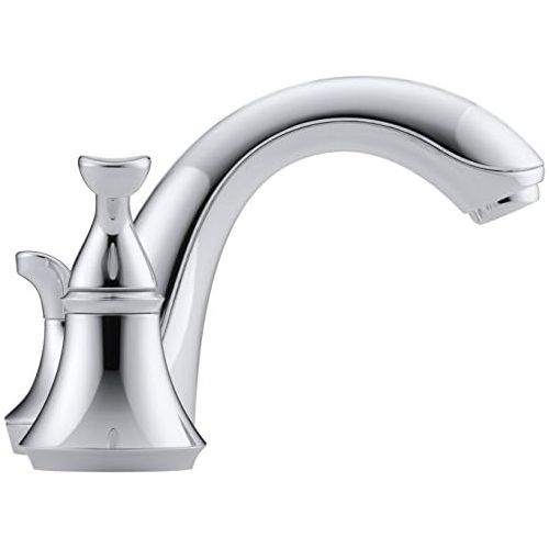  Kohler 507081 Forte Bathroom Sink Faucet, Polished Chrome