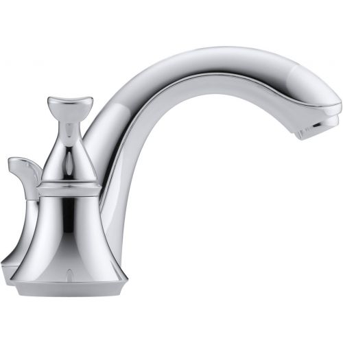  Kohler 507081 Forte Bathroom Sink Faucet, Polished Chrome