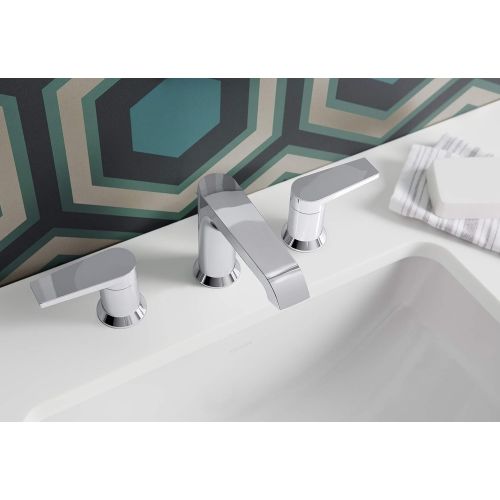  Bathroom Faucet by KOHLER, Bathroom Sink Faucet, Hint Collection, Polished Chrome, K-97093-4-CP