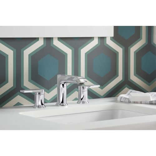  Bathroom Faucet by KOHLER, Bathroom Sink Faucet, Hint Collection, Polished Chrome, K-97093-4-CP