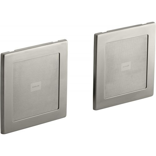  [아마존베스트]KOHLER K-8033-BN Soundtile Speakers(Pair of Speakers), Vibrant Brushed Nickel