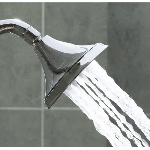  Kohler KOHLER K-10240-G Forte 1.75 Gpm Multifunction Wall-Mount Showerhead with Masterclean(Tm) Spray Nozzle, Brushed Chrome