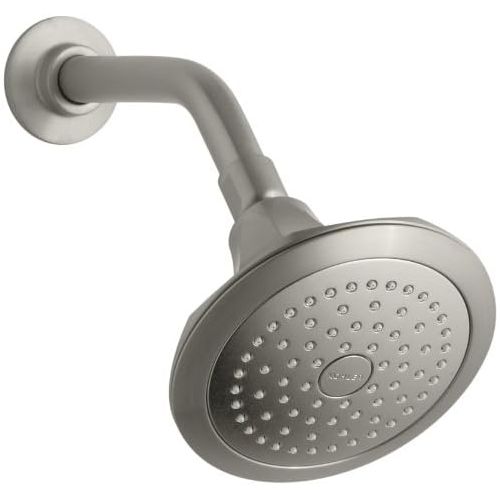  Kohler KOHLER K-457-AK-BN Memoirs Classic Single-Function Katalyst Shower, Vibrant Brushed Nickel