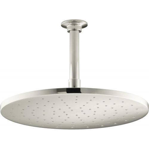  Kohler KOHLER 13690-CP Contemporary Round Rainhead with Katalyst Air-Induction Spray,2.5 GPM, 12-Inch, Polished Chrome