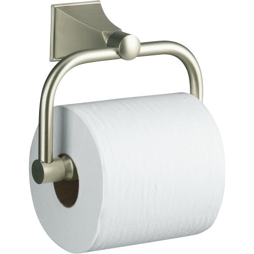  Kohler KOHLER K-490-CP Memoirs Toilet Tissue Holder with Stately Design, Polished Chrome