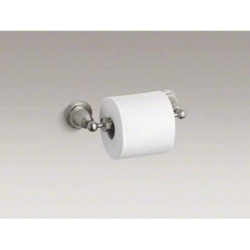  Kohler KOHLER K-13114-CP Pinstripe Toilet Tissue Holder, Polished Chrome