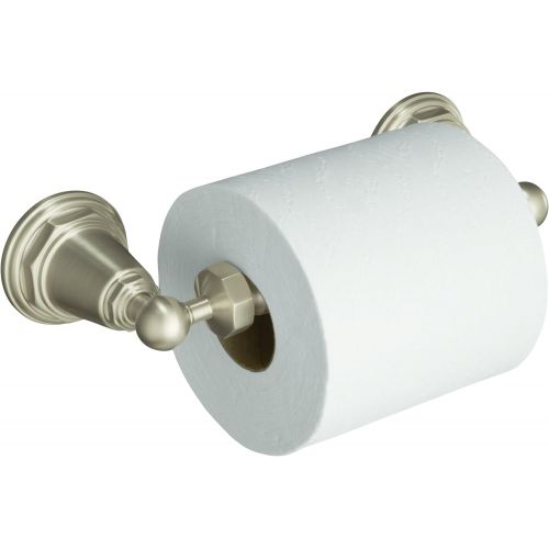 Kohler KOHLER K-13114-CP Pinstripe Toilet Tissue Holder, Polished Chrome