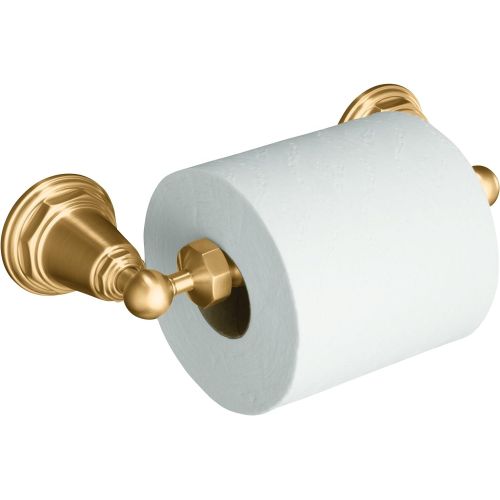  Kohler KOHLER K-13114-CP Pinstripe Toilet Tissue Holder, Polished Chrome