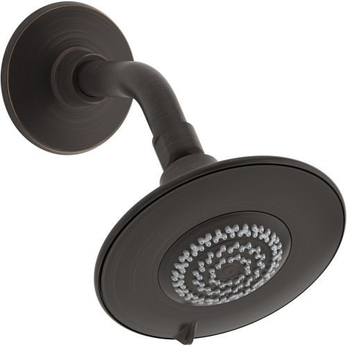  Kohler KOHLER K-45125-2BZ Alteo 2.0 Gpm Multifunction Wall-Mount Showerhead, Oil-Rubbed Bronze