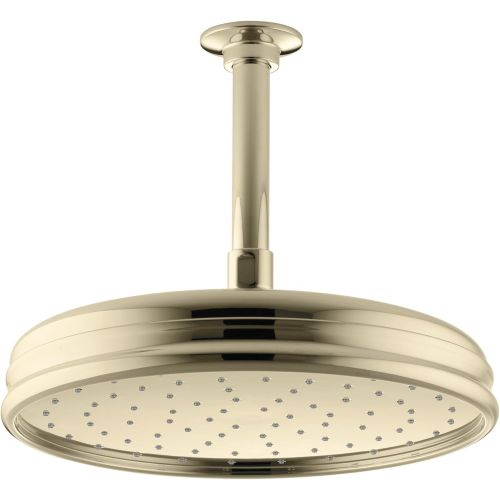  Kohler K-13693-2BZ 10-Inch Traditional Round Rain Showerhead with Katalyst Spray Technology, Oil Rubbed Bronze