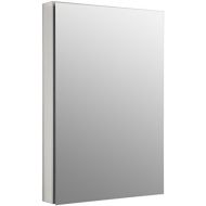 Kohler K-2936-PG-SAA Catalan Mirrored Cabinet with 107° Hinge, Satin Anodized Aluminum