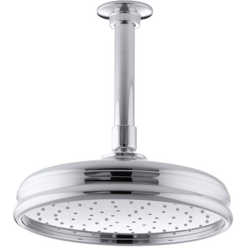  Kohler KOHLER K-13692-CP 8-Inch Traditional Round Rain Showerhead, Polished Chrome