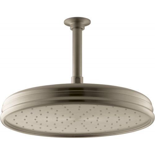  Kohler KOHLER K-13692-CP 8-Inch Traditional Round Rain Showerhead, Polished Chrome