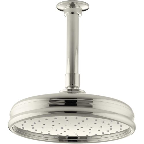  Kohler KOHLER K-13692-CP 8-Inch Traditional Round Rain Showerhead, Polished Chrome