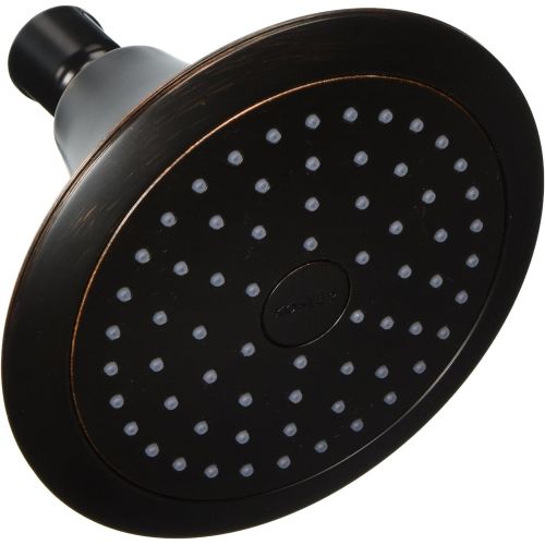  Kohler KOHLER 10282-AK-2BZ Forte 2.5 Gpm Single-Function Wall-Mount Showerhead with Katalyst Spray, Oil-Rubbed Bronze