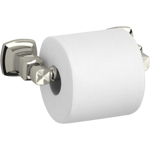  Kohler K-16265-SN Margaux Horizontal Toilet Tissue Holder, Vibrant Polished Nickel