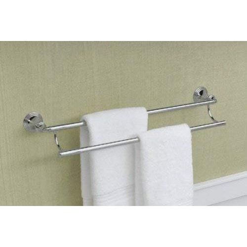  Kohler KOHLER K-10553-BN Devonshire 24-Inch Double Bathroom Towel Bar, Vibrant Brushed Nickel