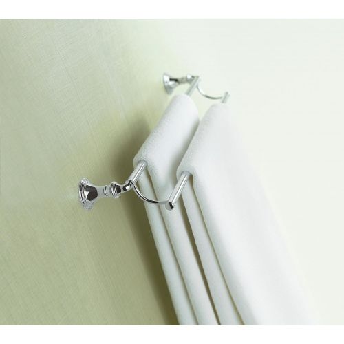  Kohler KOHLER K-10553-BN Devonshire 24-Inch Double Bathroom Towel Bar, Vibrant Brushed Nickel