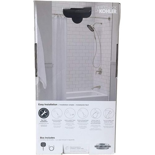  Kohler Converge Shower Head Brushed Nickel Finish R26701-BN 2-in-1 showerhead and