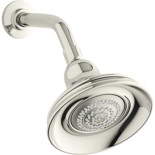  Kohler K-10548-BN Bancroft 1.75 gpm Multifunction Showerhead, Vibrant Brushed Nickel