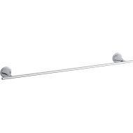 Kohler KOHLER K-360-CP Finial Traditional 24-Inch Towel Bar, Polished Chrome