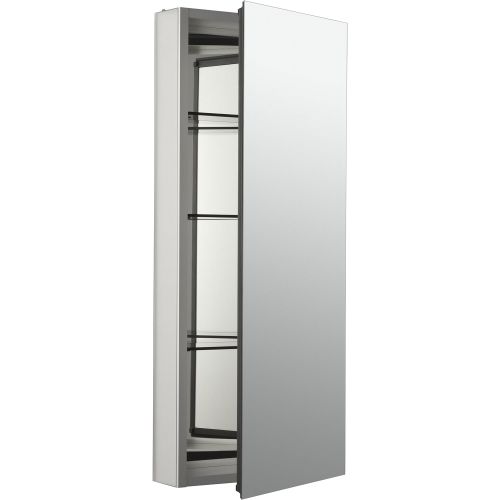  Kohler Catalan 36 H Aluminum Single-Door Medicine Cabinet with 107 Degree Hinge