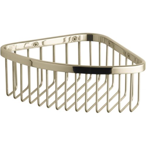  Kohler KOHLER K-1896-SN Medium Shower Basket, Vibrant Polished Nickel