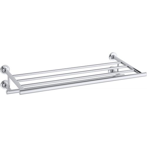  Kohler K-14381-CP Purist Towel Shelf, Polished Chrome