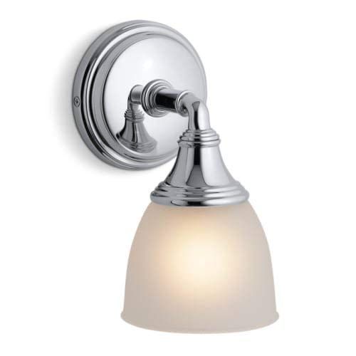  Kohler KOHLER K-10570-CP Devonshire Single Wall Sconce, Polished Chrome