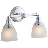 Kohler KOHLER K-10571-CP Devonshire Double Wall Sconce, Polished Chrome