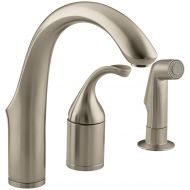 Kohler KOHLER K-10441-BV Forte Entertainment Remote Valve Sink Faucet, Vibrant Brushed Bronze