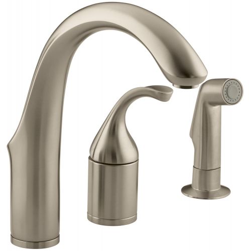  Kohler KOHLER K-10441-BV Forte Entertainment Remote Valve Sink Faucet, Vibrant Brushed Bronze