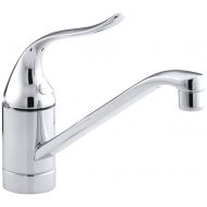 Kohler KOHLER K-15175-F-CP Coralais Single Control Kitchen Sink Faucet, Polished Chrome