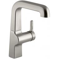 Kohler KOHLER K-6335-VS Evoke Secondary Single Control Kitchen Sink Faucet, Vibrant Stainless