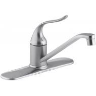 Kohler KOHLER K-15171-F-G Coralais Single Control Kitchen Sink Faucet, Brushed Chrome