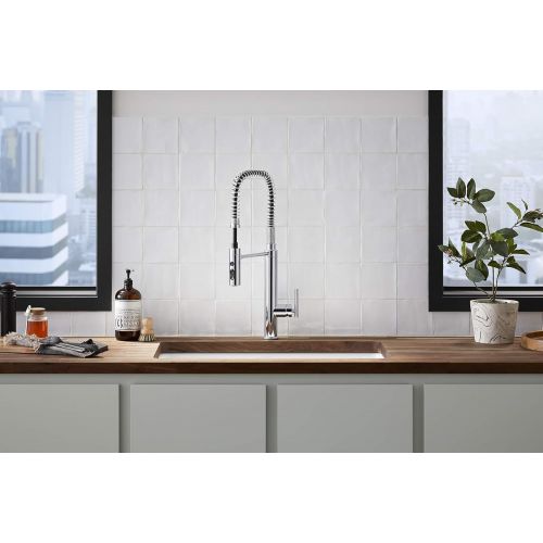  Kohler 24982-CP Purist Kitchen Sink Faucet Polished Chrome