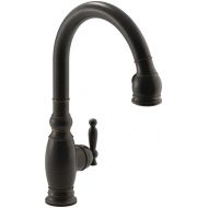 Kohler K-690-2BZ Vinnata Pull-Down Kitchen Sink Faucet, Oil Rubbed Bronze