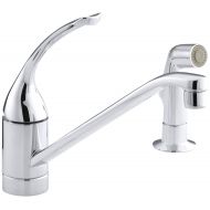 Kohler KOHLER K-15176-FL-CP Coralais Single Control Kitchen Sink Faucet, Polished Chrome