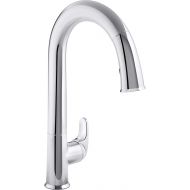 KOHLER 72218-2BZ Artifacts Sensate Touchless Kitchen Faucet, Polished Chrome, Oil-Rubbed Bronze