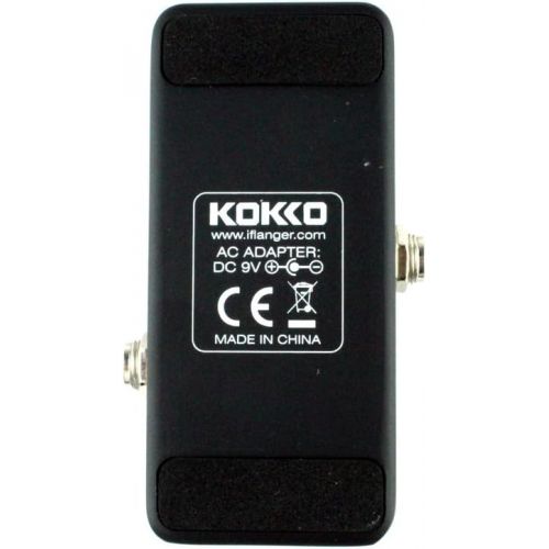  KOKKO Guitar Mini Effects Pedal Tuner - Chromatic Tuner Pedal High Definition Color Screen with Super Fast Stable and Accurate Tuning for Guitar and Bass - FTN2